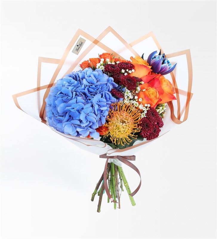 Wild Bloom Buket & Lure Chocolate By Swissôtel 10'lu
