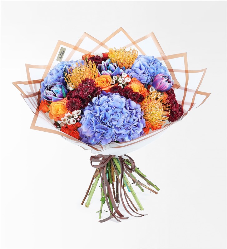 Wild Bloom XL Buket & Lure Chocolate By Swissôtel 24'lü